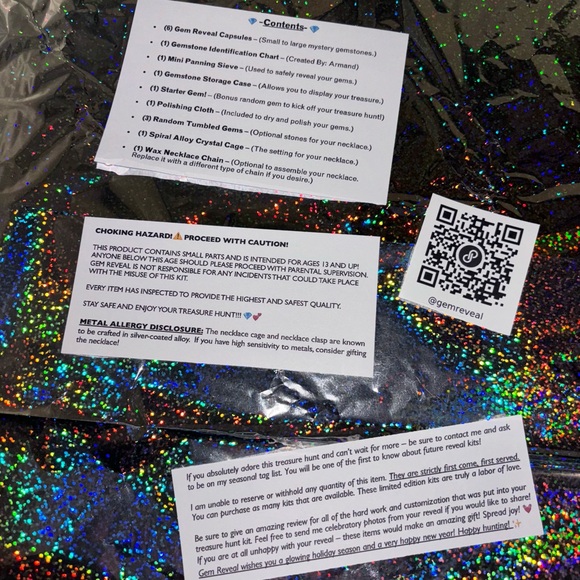 Gem Reveal - ‼️Mystery Treasure Hunt Kit! 💎🎁 ~LIMITED EDITION~ - Picture 5 of 8